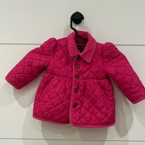 Ralph Lauren 12m Quilted rain jacket